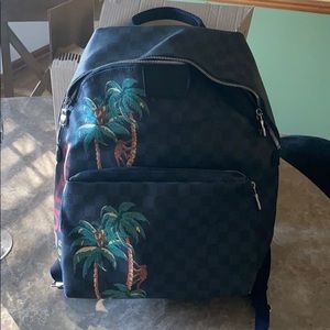 Louis Vuitton Damier cobalt blue backpack